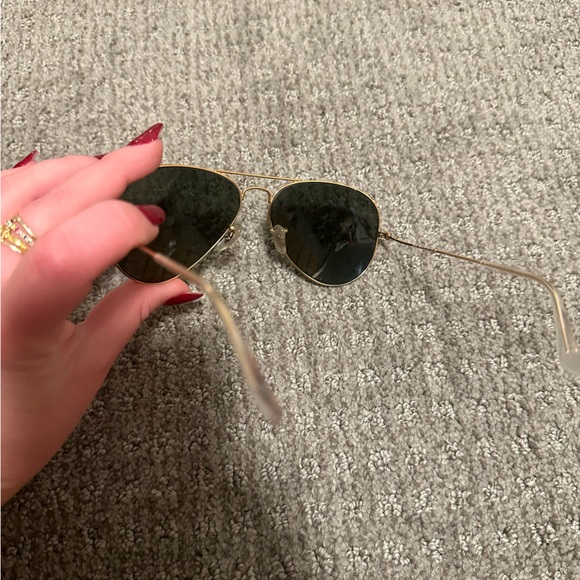 Ray-Ban gold frame aviators _sold - Picture 6 of 7